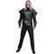 Witcher Geralt Classic Costume Black Armor With Gilded Details And Straps